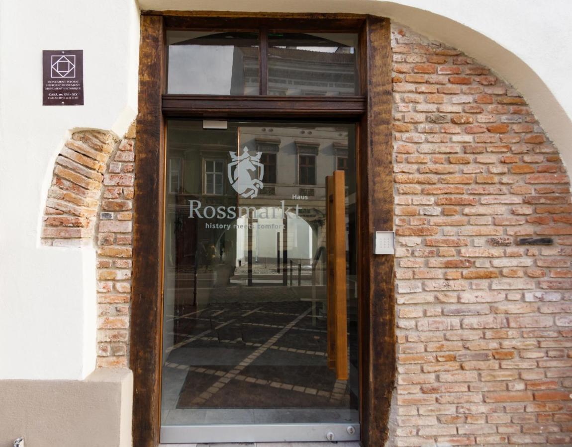 Hotel Rossmarkt Haus Brașov Exterior foto